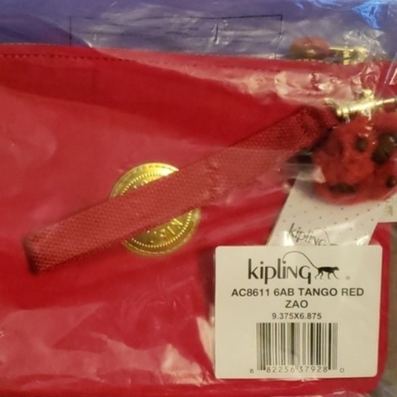 Kipling Handbags - Kipling Red Chinese New Year Wristlet Pouch Zao
